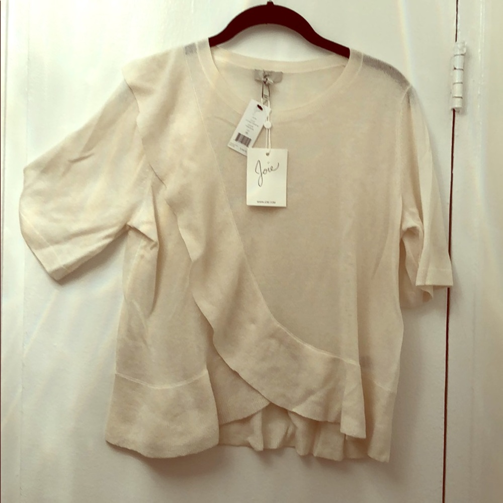 NWT Joie Ruffle Sweater